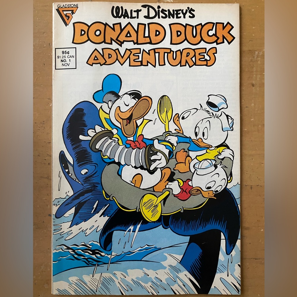 Walt Disney’s Donald Duck Adventures #1  Comic Book - November 1987
